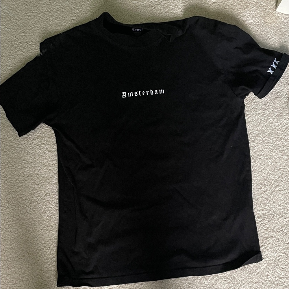 Black Amsterdam T-Shirt